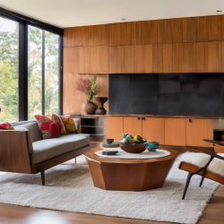 Mid-Century Modern Living Room