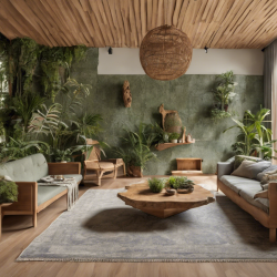 Biophilic Living Room