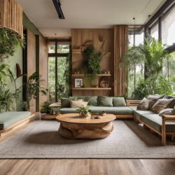 Biophilic Living Room