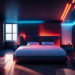 Cyberpunk Bedroom