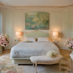 Claude Monet Bedroom