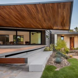 Mid-Century Modern House Exterior