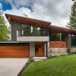 Mid-Century Modern House Exterior