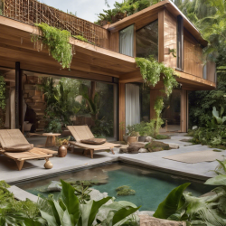 Biophilic House Exterior