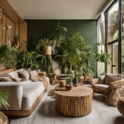 Biophilic Living Room