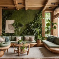 Biophilic Living Room