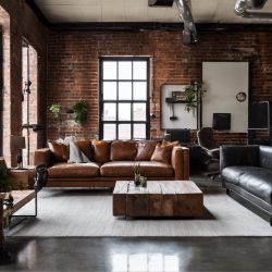 Industrial Living Room
