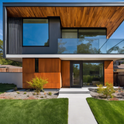 Mid-Century Modern House Exterior