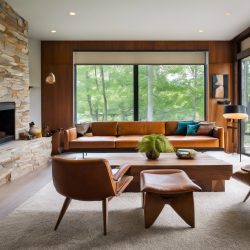 Mid-Century Modern Living Room