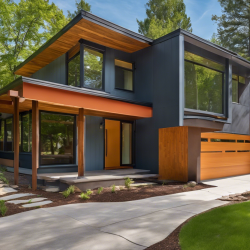 Mid-Century Modern House Exterior