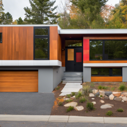 Mid-Century Modern House Exterior