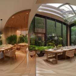 Biophilic Dining Room