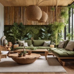 Biophilic Living Room