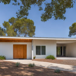 Mid-Century Modern House Exterior