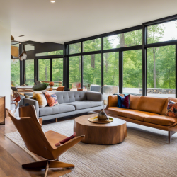 Mid-Century Modern Living Room