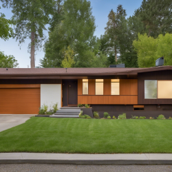 Mid-Century Modern House Exterior