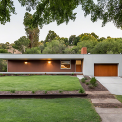 Mid-Century Modern House Exterior