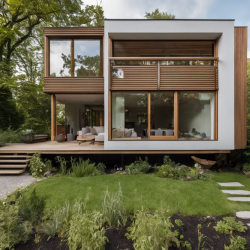 Biophilic House Exterior