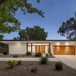 Mid-Century Modern House Exterior