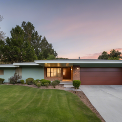 Mid-Century Modern House Exterior