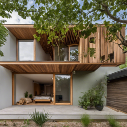 Biophilic House Exterior