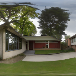 Mid-Century Modern House Exterior