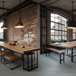 Industrial Dining Room