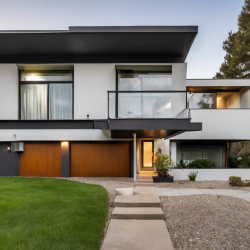 Mid-Century Modern House Exterior