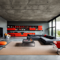Bauhaus Living Room