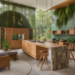 Biophilic Living Room