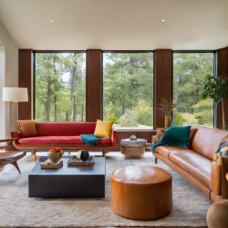 Mid-Century Modern Living Room