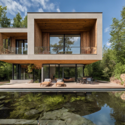 Biophilic House Exterior