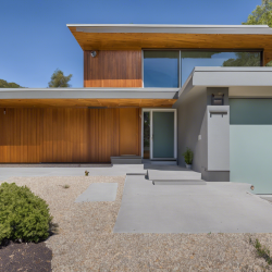 Mid-Century Modern House Exterior