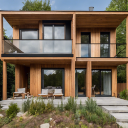 Biophilic House Exterior