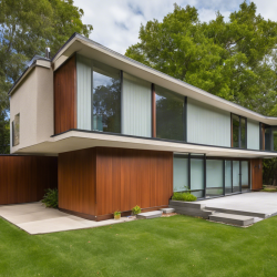 Mid-Century Modern House Exterior