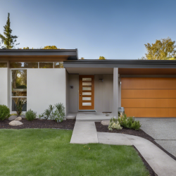 Mid-Century Modern House Exterior