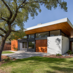 Mid-Century Modern House Exterior