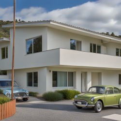 Mid-Century Modern House Exterior