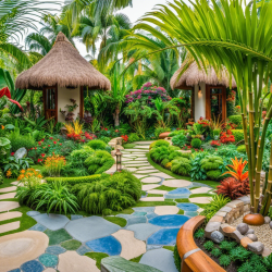 Tropical Outdoor Garden