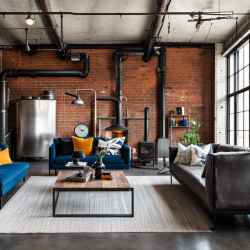 Industrial Living Room