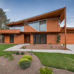 Mid-Century Modern House Exterior