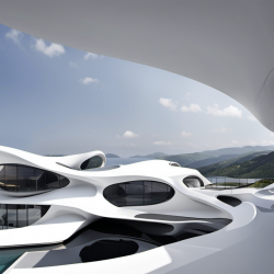 Zaha Hadid House Exterior