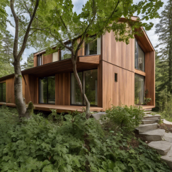 Biophilic House Exterior