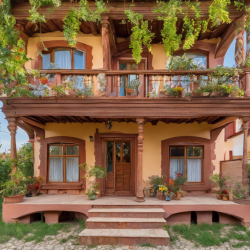 Bohemian House Exterior