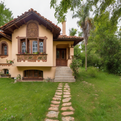 Bohemian House Exterior