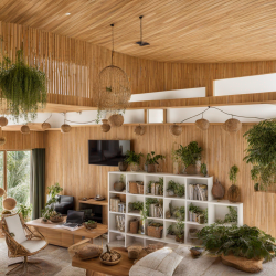 Biophilic Living Room