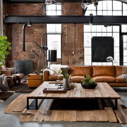 Industrial Living Room