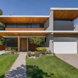 Mid-Century Modern House Exterior