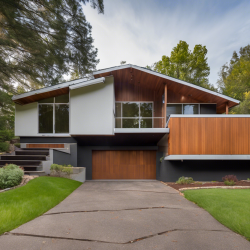 Mid-Century Modern House Exterior