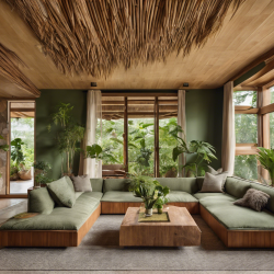 Biophilic Living Room